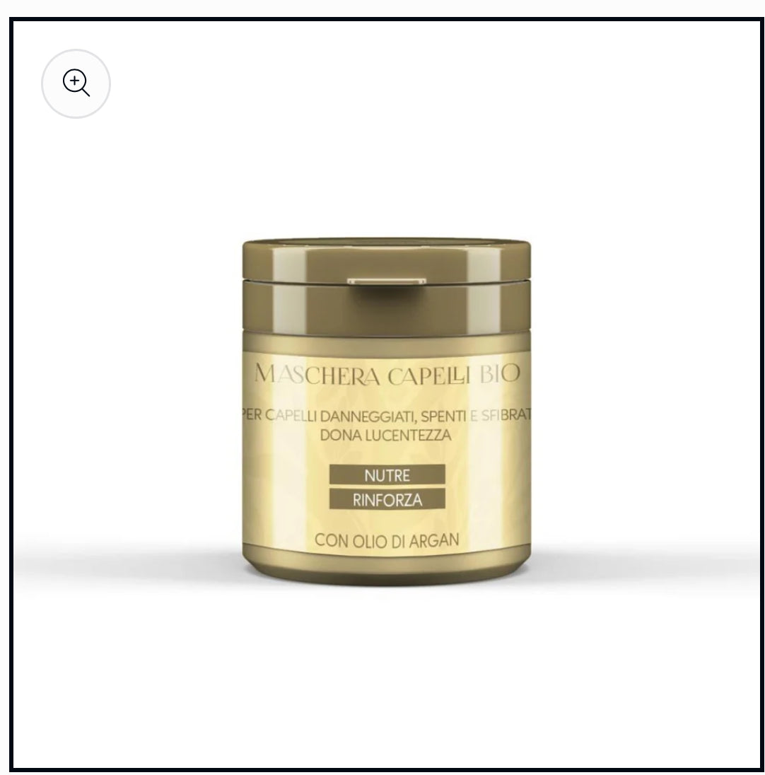MASQUE BIO NOURISSANT ET VOLUMISATEUR À HUILE D’ARGAN