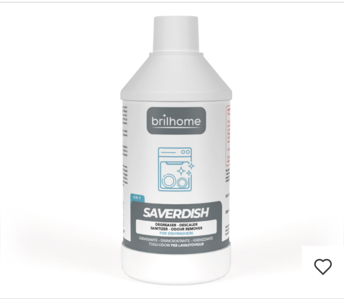 Saverdish - Nettoyant pour l'entretien des lave-vaisselle
300 ml