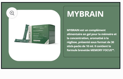 MYBRAIN : Boostez Votre Mémoire et Votre Concentration