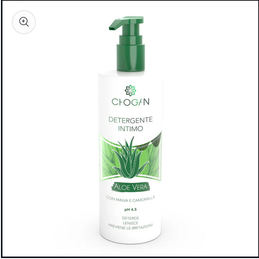 Nettoyant intime Aloe vera bio avec Mauve et Camomille