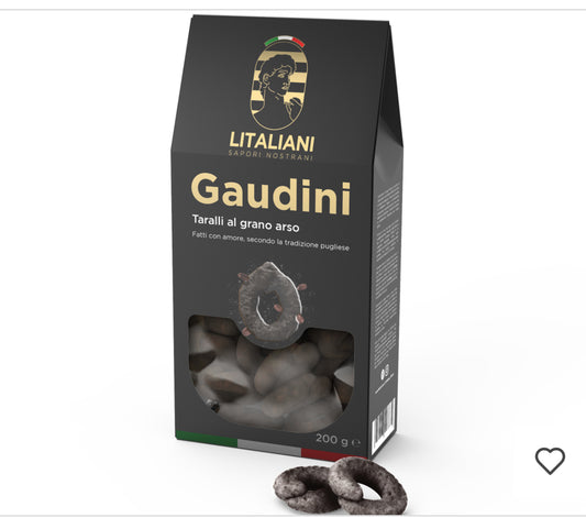 Gaudini- Taralli au blé brûlé 200 g