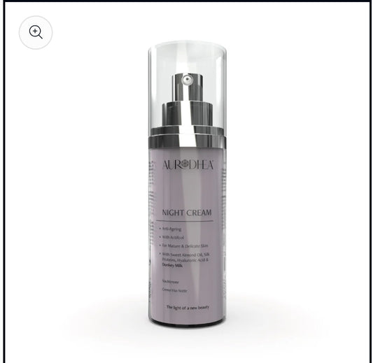 CRÈME DE NUIT CLARFIANTE, RAFFERMISSANTE, EFFET VELOUR LIFTANT